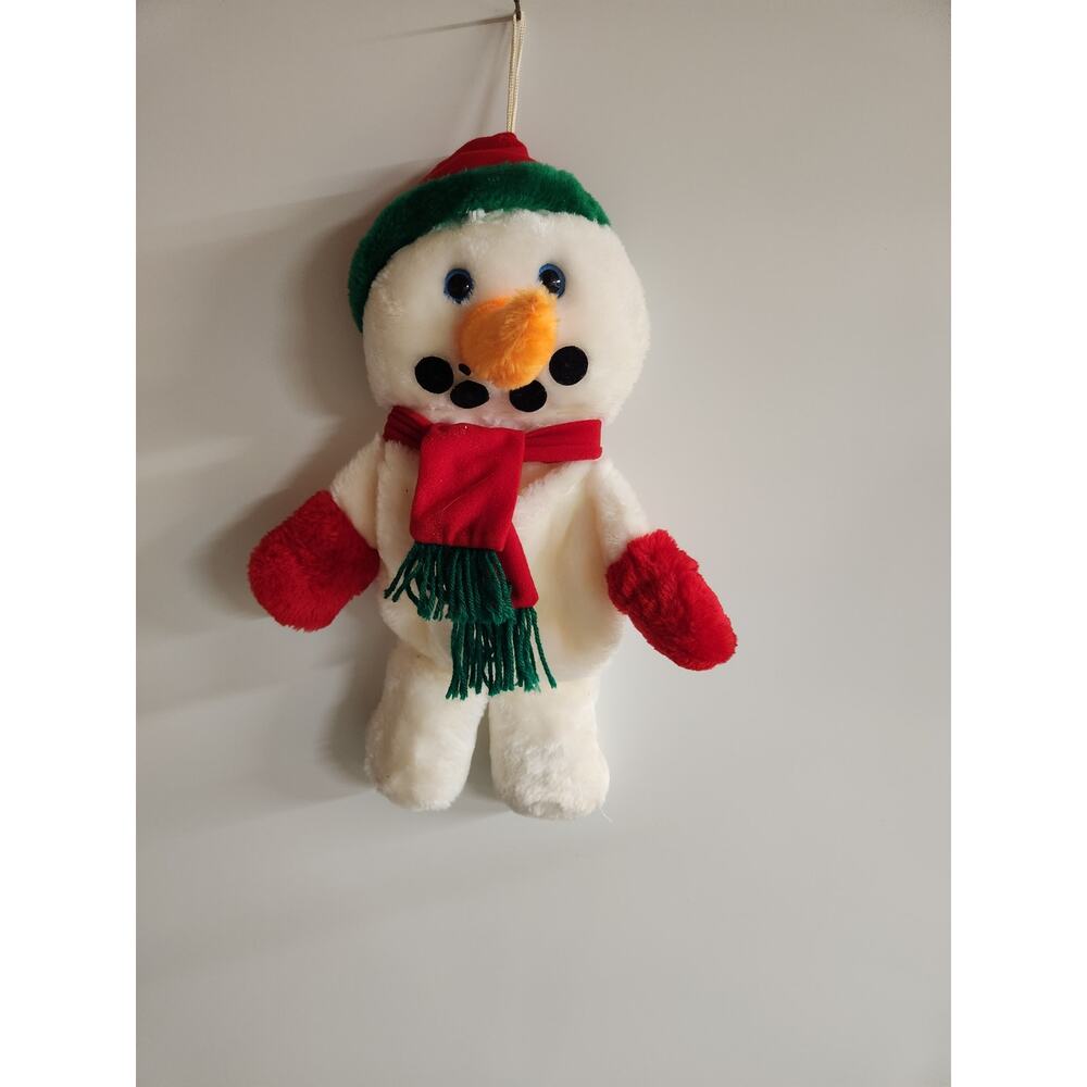 Vtg Fairview 1988 3D Snowman Christmas Stocking